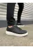 Eng P156422S6422 Jy151 Boost Bağcıklı Cilt Erkek Günlük Sneaker Ayakkabı Cbt - Siyah 1