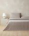 English Home 45040980 Glen Plaid İpliği Boyalı Tek Kişilik Çarşaflı Nevresim Takımı 160X220 Cm Koyu Bej 1