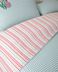 English Home 53457087 Pastel Gingham Pamuklu Çift Kişilik Nevresim Seti 200X220 Cm Pembe - Turuncu 4