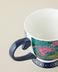 English Home *799-99* Loreva New Bone China Kupa 460 Ml Yeşil-Pembe 3