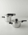 English Home HyperChef 4699 Hyperchef Paslanmaz Çelik Düdüklü Tencere Seti 4 + 6 L Siyah 1