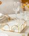English Home regent29999 Regent Metal Peçetelik 18X18 Cm Gold 1