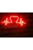 Erdem neon led 34258 Duvar Süsü Gece Lambası Kaplı Ritim Neon Led Dekoratif Tasarım 3