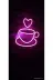 Erdem neon led Kalpli Neon Led Fincan 12 V Dekoratif Tasarım Love Coffee Neon Led 2