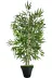 ERHAN FLOWERS ÇİÇEK & DEKORASYON ypy.agç.00368 110 Cm 4 Gövdeli Yapay Bambu Agacı Siyah Plastik Saksı 1