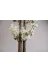 ERHAN FLOWERS erh.2142 Yapay Salon Çiçegi Yapay Ağaç Beyaz Bahar Dalı 140 Cm Metal Saksı 3