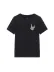 Erkek Baskılı Oversize T-shirt - Siyah - L - Siyah 3