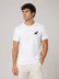 Erkek Minimal Geyik Logolu Tişört Bisiklet Yaka Kısa Kol Yazlık T-Shirt - Beyaz - M - Beyaz 1