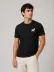Erkek Minimal Geyik Logolu Tişört Bisiklet Yaka Kısa Kol Yazlık T-Shirt - Siyah - M - Siyah 2