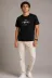Erkek Müzik Temalı Baskılı Tişört Bisiklet Yaka Kısa Kol T-Shirt - Siyah - XL - Siyah 2