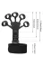 Esneyebilen Bilek Ve Kol Geliştirici Kavrama Güçlendirici El Parmak Spor Aparat 3