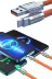 Ethab Giyim Android Ve İos Uyumlu 180 Derece Type-C Şarj Kablosu - Glst7592-6641 4