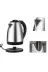 Ethab Giyim Kettle Su Isıtıcı C F Priz Uyumlu 220 - 240 V Paslanmaz Çelik Kablolu - Glst1508-9268 3