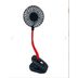 ETT 562741421415 Portatif Işıklı Mini Klipsli Fan 1
