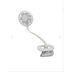 ETT 562741421415 Portatif Işıklı Mini Klipsli Fan 2