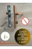EVA PLAST KAPIKOLU-BALKON-AMEŞE-1ADET Pvc Pimapen Plastik Kapı Kolu Balkon Kahverengi(Altinmeşe) 1 Adet/bay Her Telden/ Bay Her Telden 1