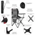 Evolite Nature Katlanabilir Kamp Sandalyesi/Dayanıklı Yapı 2