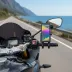 Evrensel Motosiklet Telefon Tutucu – Kaymaz, Kilitlenebilir Güvenli Tutuşlu, 360° Ayarlanabilir Gidon Bağlantılı Akıllı Telefon Aparatı (4745) 2