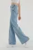 Exporanto TYC00700167589 Extra Yüksek A.c.a.i.p Mavi Kar Salaş Jeans Pazazzo Pantolon (Süper Yüksek Solmayan) 3