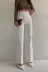 Exporanto TYC00700178778 Love Power Kadın Beyaz Çımalı Yüksek Bel Salaş Paça Salaş Pantolon Palazzo 3