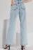 Exporanto TYC00700181528 Jasmin Extra Süper Yüksek S.o.l.m.a.z Buz Mavi Salaş Jeans Palazzo Pantolon Wintage Straight 1