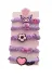 FAMEMUS ACCESSORY 0020057 Kuromi Temalı 5'li Mor Saç Lastiği Seti – Sevimli Ve Renkli Tasarım 1