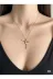 FAMEMUS ACCESSORY 0040039 Çelik Zarif Taşlı Kuş Figürlü Kolye 3