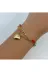 FAMEMUS ACCESSORY 0040790 Renkli Boncuk Detaylı Altın Renk Zincir Kadın Kolye 1