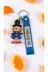 FAMEMUS ACCESSORY 0081832 Sevimli Karakter Garfield Figürlü Renkli Anahtarlık Seti – 2'li Silikon Kayışlı Çanta Aksesuar 3