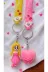 FAMEMUS ACCESSORY 0081835 2(Li ) Tatlı Kalpli Silikon Anahtarlık Seti Hedyelik Çanta Aksesuar 1