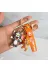 FAMEMUS ACCESSORY 0090120 2Li Tom & Jerry 3D Silikon Büyük Anahtarlık Seti Hediyelik Çanta Aksesuar 3