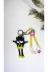 FAMEMUS ACCESSORY 0090130 3D Büyük Boy Sevimli Karakter Kara Kedi Anahtarlık Ve Çanta Aksesuar 1