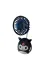 FAMEMUS ACCESSORY 0090550 Kuromi Figürlü Mini Masaüstü Usb Fan – Taşınabilir Tasarım Hediyelik Eşya Doğum Günü 1