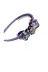 FAMEMUS ACCESSORY 1020302501 Kuromi Ve Saten Fiyonk Figürlü Dantel Detaylı Mor Renk Kurdale Sargılı Taraklı Taç 1