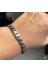 FAMEMUS ACCESSORY 12470 Çelik Silver Nomination Bileklik 1