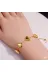 FAMEMUS ACCESSORY 12478 Çelik Gold Kalp Bileklik 1