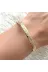 FAMEMUS ACCESSORY 12490 Xuping Çiçek Motifli Oyma Detaylar Kelepçe Bileklik 2