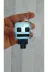 FAMEMUS ACCESSORY 213231eqwdada Minecraft Işıklı Anahtarlık Beyaz Işıklı 3