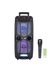 FİOPLUS Kts-1743 Mikrofonlu Bluetooth Parti Eğlence Led Işıklı Sd Kart Fm Usb Girişli Hoparlör 2