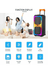 FİOPLUS uVBO04AkIr Fioplus Ndr-1097 Işıklı Büyük Boy Party Box Bluetooth Hoparlör Taşınabilir Şarjlı Ses Sistemi Radyolu Karaoke 2