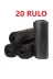 FRX 8697530154422 Eftaplast 80*110 Siyah Çöp Poşeti 400 Gr(20 Rulo-200 Adet) 1