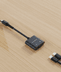 Fulltech FH10-10 Fh10 2'si 1 Arada Usb-C Hub  Pd 60W Hızlı Şarj & Ses Aktarımı  Çift Usb-C Girişli Örgü Kablolu Taşınabilir Çoklayıcı 1