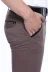 Garnili Cepli Desensiz Slim Fit Koyu Bej Erkek Pantolon - Wessi 4