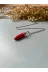 gattstone M7000698168 Mercan Görünümlü Kırmızı Firuze Çivi Kolye -%100 Orijinal 1