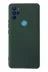 General Mobile GM 21 Pro Kılıf Nano içi Kadife Silikon - Koyu Yeşil 1