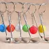 Gerçekçi Golf Tasarımlı Şık Anahtarlık Kolye Çanta Süsü Golf Keychain 1