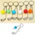 Gerçekçi Golf Tasarımlı Şık Anahtarlık Kolye Çanta Süsü Golf Keychain 4