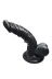 Gerçekçi Testisli Siyah Dildo 16 Cm 1