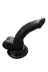 Gerçekçi Testisli Siyah Dildo 16 Cm 4