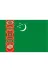 GKBY723 Türkmenistan Gönder Bayrağı 70X105 Cm. 1